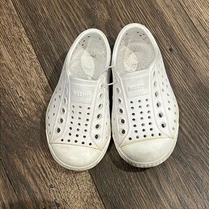 White toddler Native Shoes